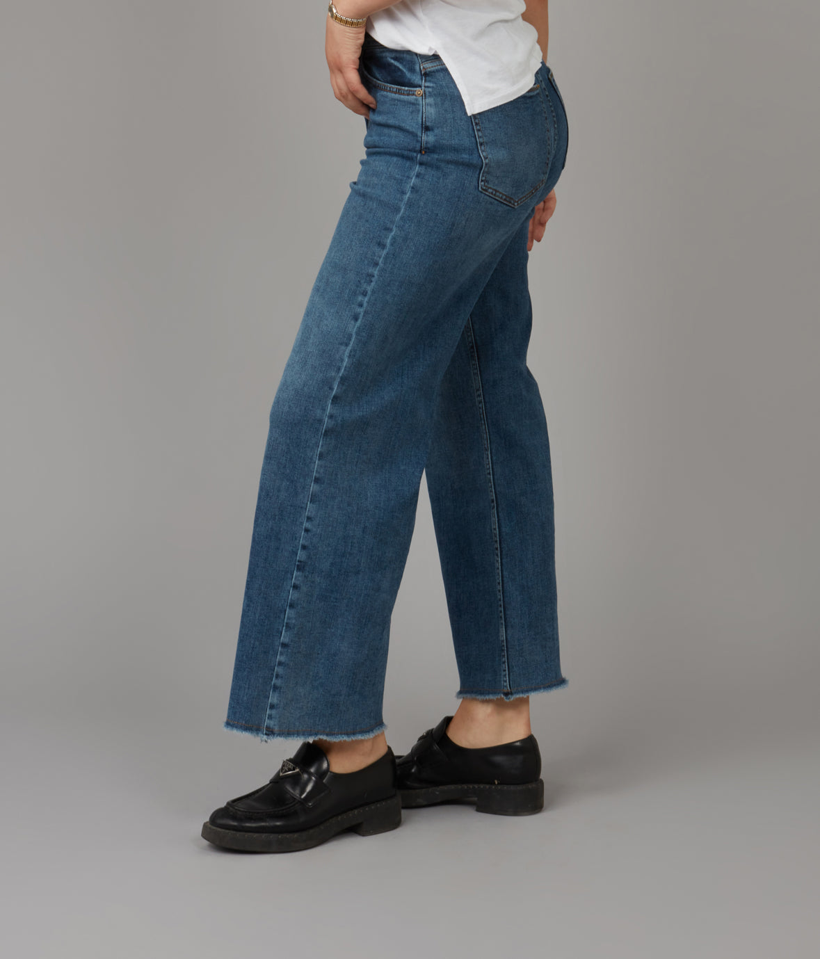 MILAN-DIS Ultra High Rise Wide Leg Jeans