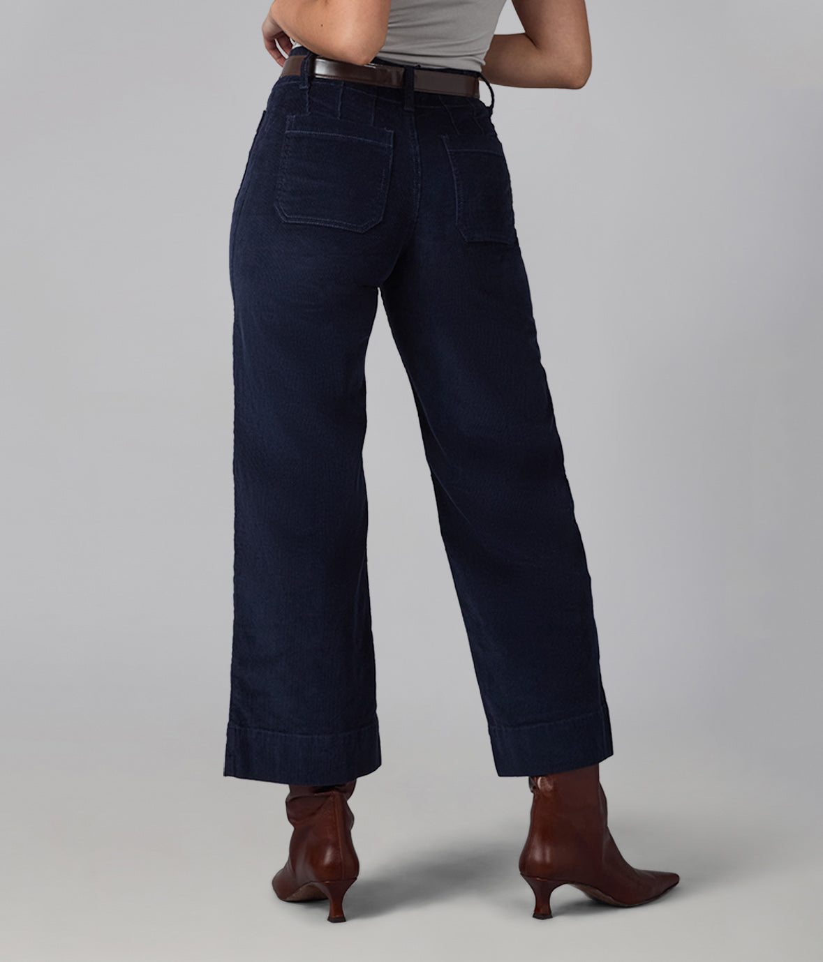 COLETTE-FD High Rise Wide Leg Cord
