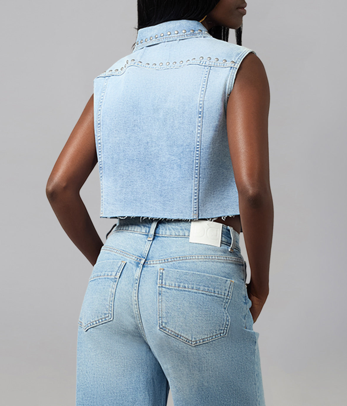 GABBIE-SWB  Denim Vest