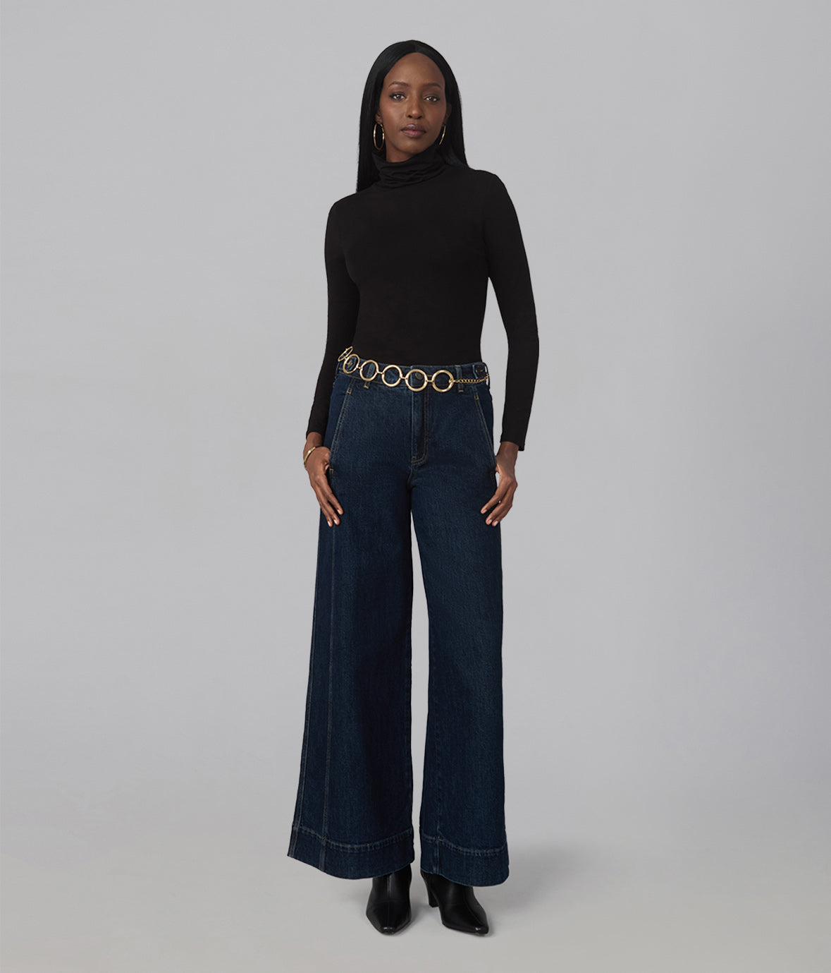 CARA-DRW Ultra High Rise Wide Leg Palazzo