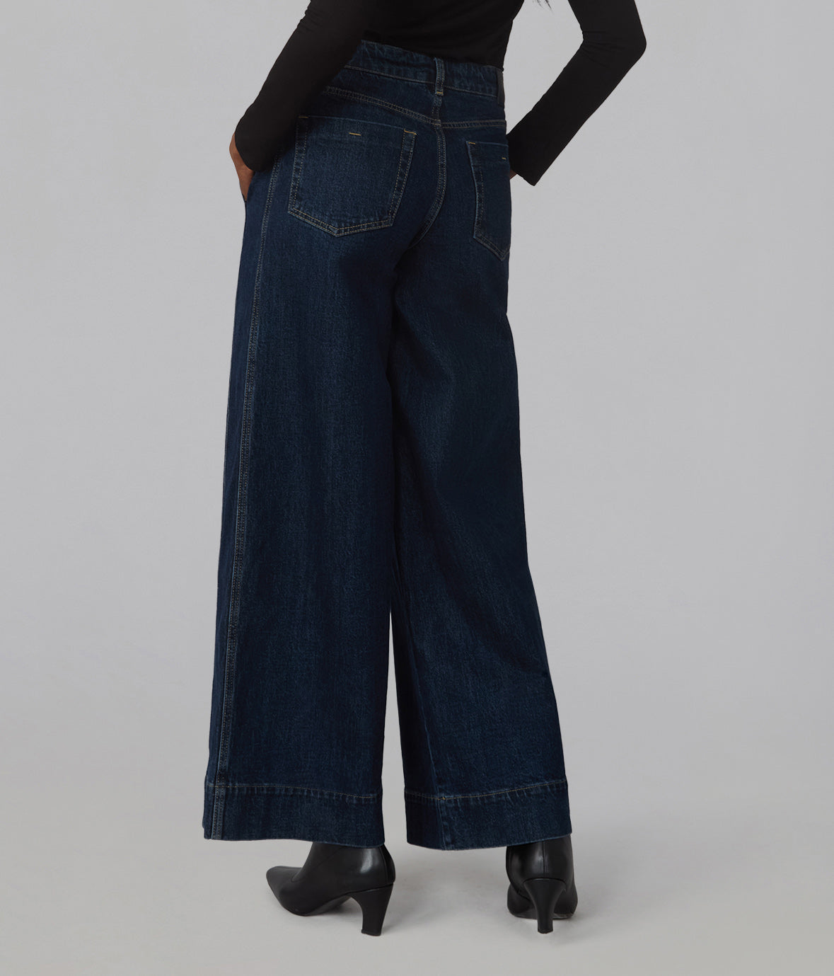 CARA-DRW Ultra High Rise Wide Leg Palazzo