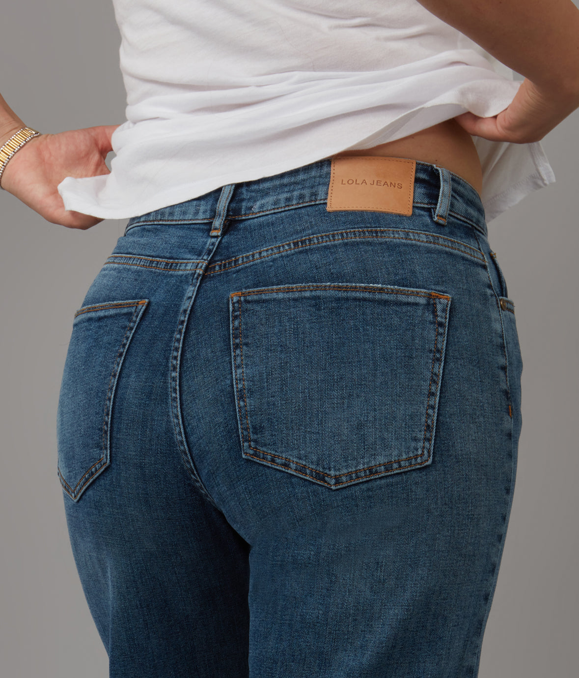 MILAN-DIS Ultra High Rise Wide Leg Jeans